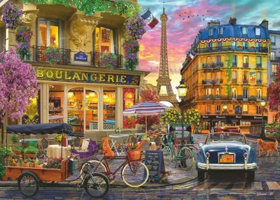 Ravensburger Paris at Dawn - obrázek puzzlí