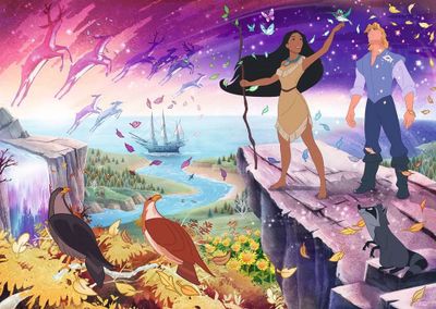 Ravensburger Pocahontas - Puzzlebild