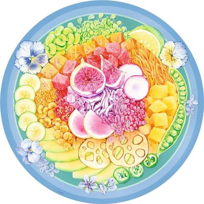 Ravensburger Circle of Colors: Poke Bowl - obrázek puzzlí