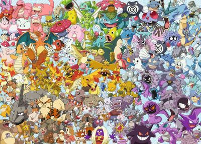 Ravensburger Pokémon Challenge - puzzle image