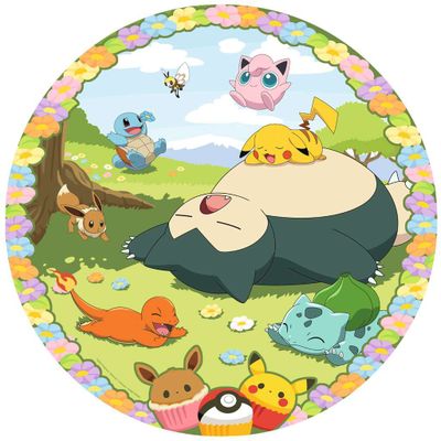 Ravensburger Pokemon in Flowers - puzzle image