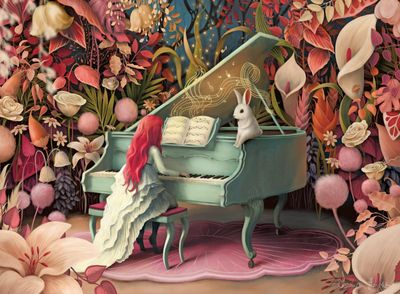 Ravensburger Rabbit Recital - puzzle image