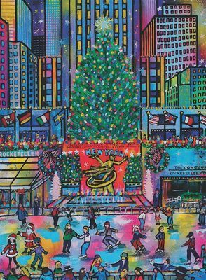 Ravensburger Rockefeller Christmas - imagen del puzzle