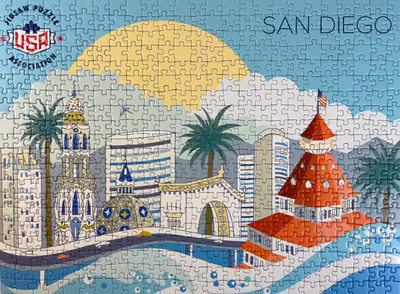 Ravensburger Heart of San Diego - obrázek puzzlí