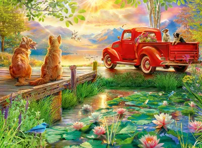 Ravensburger Summer Love - puzzle image