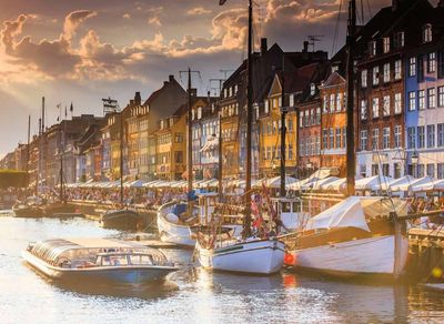 Ravensburger Sunset in Copenhagen - puzzle image