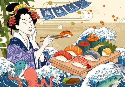Ravensburger Puzzle Moment: Sushi - obrázek puzzlí