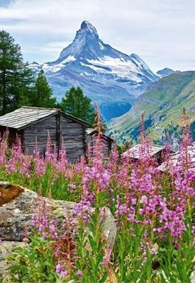 Ravensburger Beautiful Switzerland - Matterhorn - puzzle image