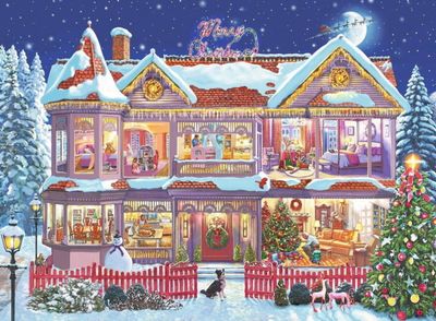 Ravensburger The Christmas House - image du puzzle