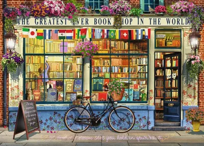 Ravensburger The Greatest Bookshop - obrázek puzzlí