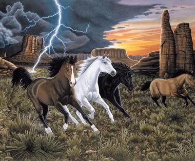 Ravensburger Thunder Run - obrázek puzzlí