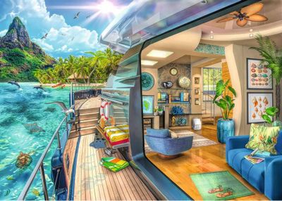 Ravensburger Tropical Island Charter - obrázek puzzlí