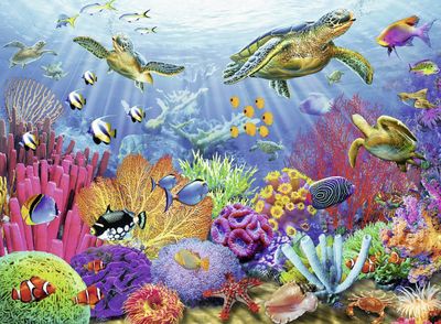 Ravensburger Tropical Waters - puzzle image