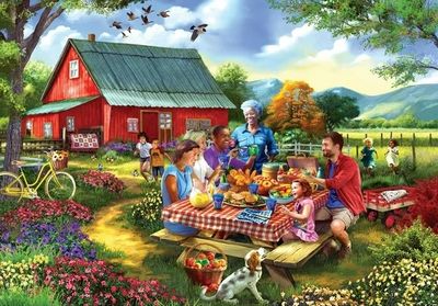 RoseArt Country - obrázek puzzlí