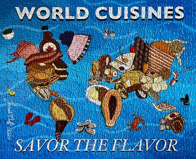 Speedpuzzling.com World Cuisines - obrázek puzzlí