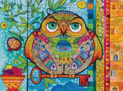 Spin Master Folk Owl - puzzle image