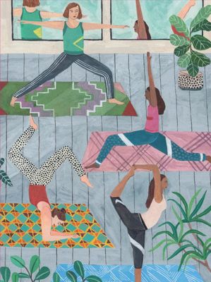 Talking Tables Yoga - obrázek puzzlí