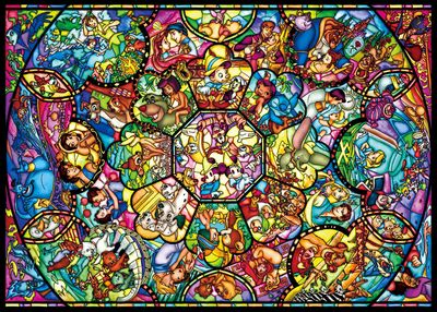 Tenyo All Star Stained Glass - obrázek puzzlí