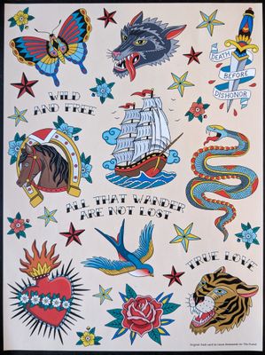 The Found Vintage Tattoos - image du puzzle