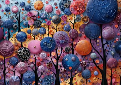 Travel Puzzles Lollipop Grove - puzzle image