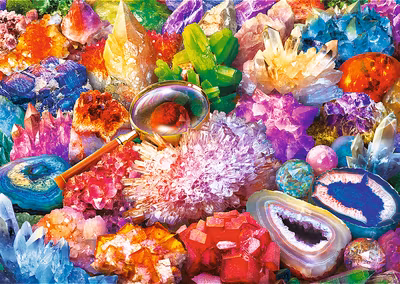 Trefl Cosmos and Crystals - puzzle image