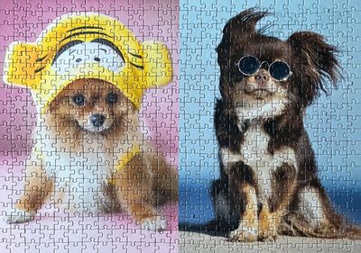 Trefl Puppies 3in1 - puzzle image