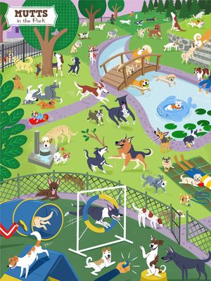 True South Mutts in the Park - obrázek puzzlí