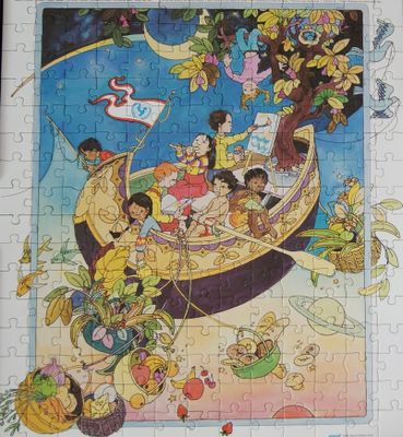 Unicef Děti v Bolívii - obrázek puzzlí