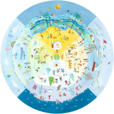 Unicef Seasons Globe - obrázek puzzlí