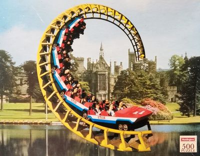 Waddingtons Alton Towers, England - obrázek puzzlí