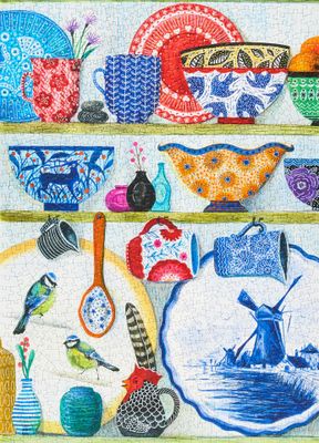 Werkshoppe Kitchen Dresser - puzzle image