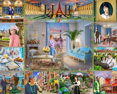 White Mountain Death in Paris - obrázek puzzlí