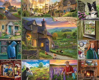 White Mountain Murder in Little Piddling - imagen del puzzle