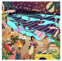 Surf Shack Full Moon Surf - puzzle image