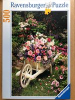 Ravensburger Wheelbarrow of Flowers - obrázek puzzlí