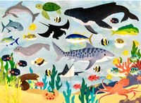Pineapple Puzzles Sea Life Hawaii - puzzle image