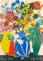 Galison Blue Vase - obrázek puzzlí