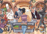 Jumbo Wasgij celebrity chief chef - obrázek puzzlí