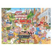 Jumbo Wasgij a typical British bbq - obrázek puzzlí