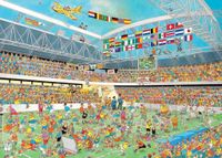 Jumbo Football crazy - obrázek puzzlí