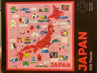Hardie Grant Japan Map - puzzle image