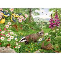 Corner Piece The Badgers - obrázek puzzlí