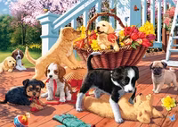 Dino Puppies - obrázek puzzlí