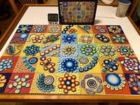 Missing Piece puzzle A star in the center - obrázek puzzlí