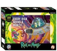Impact Merch Rick and Morty Space Portal - obrázek puzzlí