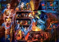Masterpieces On a Scary Night in October - puzzle image