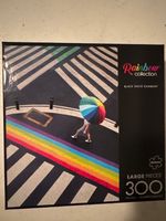 Buffalo Games Black White Rainbow - puzzle image