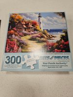 Bits and Pieces Sandy Road Lighthouse - obrázek puzzlí