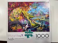 Buffalo Games Autumn Castle Festival - puzzle image