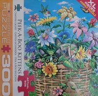 Eurographics Peek-a-boo kittens - puzzle image